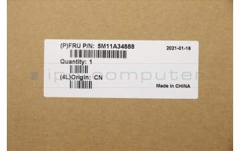 Lenovo 5M11A34888 MECH_ASM KBD ENG(Pri) Tex US BK