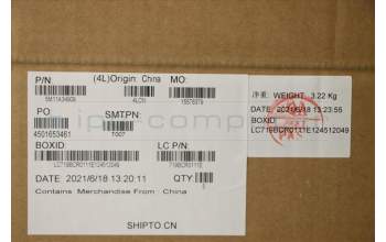 Lenovo 5M11A34909 MECH_ASM KBD KOR(Pri) Tex US BK