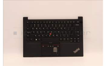 Lenovo 5M11A34918 MECH_ASM KBD EURO ENG(Pri) Tex US BK
