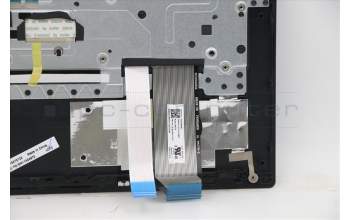 Lenovo 5M11A34970 C-Cover with keyboard, Spanish, Black, Backlight, UK