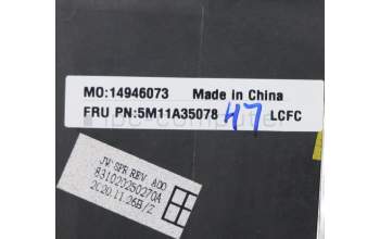 Lenovo 5M11A35078 Tastatur inkl. Topcase französischA BL(Pri) Pat FPR UK BK