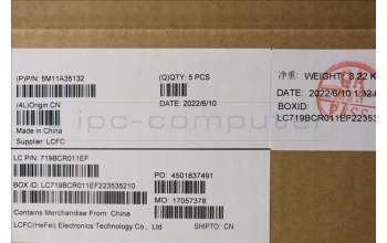 Lenovo 5M11A35132 MECH_ASM KBD BUL BL(Pri) Pat FPR UK BK