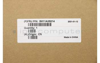 Lenovo 5M11A35214 MECH_ASM KBD TC BL(Tra) Tex FPR US BK