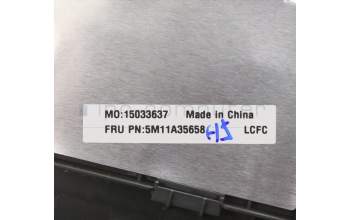 Lenovo 5M11A35658 C-Cover with keyboard, Arabic, Black, US