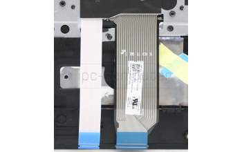 Lenovo 5M11A35702 C-Cover with keyboard, Swedish/Finnish, Black, UK