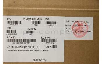 Lenovo 5M11A35740 MECH_ASM KB IND ENG(S)US BK