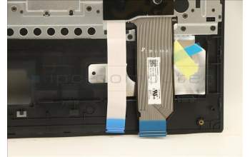 Lenovo 5M11A35915 C-Cover with keyboard, Nordic, Black, FingerPrint, UK