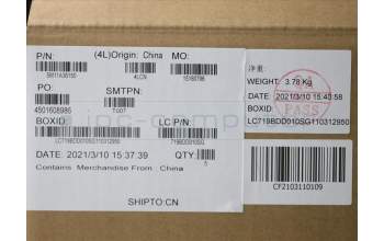 Lenovo 5M11A36150 MECH_ASM KB TC BKLT(T)US BK