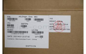 Lenovo 5M11A36359 MECH_ASM KB TC BKLT(P)FPR US BK