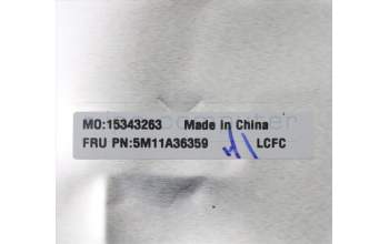 Lenovo 5M11A36359 MECH_ASM KB TC BKLT(P)FPR US BK