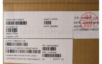 Lenovo 5M11A36579 MECH_ASM KB IND ENG(P)US SR