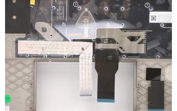 Lenovo 5M11A37193 MECH_ASM KBDW/C 058 FRA BKLT(SUN) UK BK