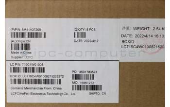 Lenovo 5M11A37209 MECH_ASM KBDW/C BEL BKLT(SUN) UK BK