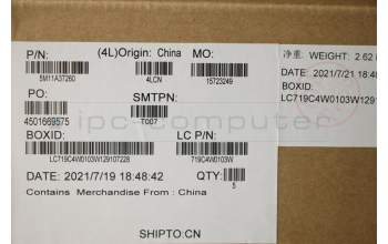 Lenovo 5M11A37260 MECH_ASM KBDW/C EST BKLT(CHY) UK BK