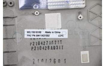 Lenovo 5M11A37352 MECH_ASM KBDW/C JPN BKLT(CHY) JP BK