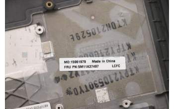 Lenovo 5M11A37497 MECH_ASM KBDW/C 058 FRA BKLT(SUN)WW UKBK