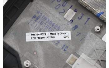 Lenovo 5M11A37648 MECH_ASM KBDW/C ITA BKLT(SUN)WW UK BK