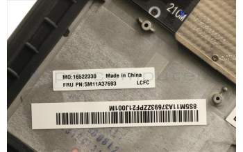 Lenovo 5M11A37693 MECH_ASM KBDW/C NORDIC BKLT(SUN)WW UK BK