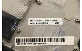 Lenovo 5M11A37746 MECH_ASM KBDW/C TC BKLT(LTN)WW US BK
