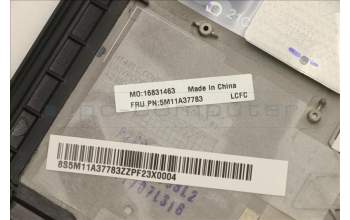 Lenovo 5M11A37783 MECH_ASM KBDW/C UK BKLT(LTN)WW UK BK