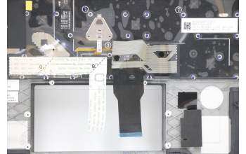 Lenovo 5M11A37787 MECH_ASM KBDW/C UK BKLT(SUN)WW UK BK