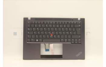 Lenovo 5M11A37850 MECH_ASM KBDW/C GER BKLT(CHY) UK GY
