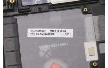 Lenovo 5M11A37939 MECH_ASM KBDW/C TUR BKLT(TRA) UK GY