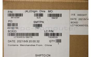 Lenovo 5M11A37947 MECH_ASM KBDW/C UK BKLT(TRA) UK GY