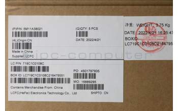 Lenovo 5M11A38021 MECH_ASM KB C FRA(TSG)PT UK BK
