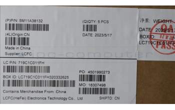 Lenovo 5M11A38132 MECH_ASM KB C JPN(SRX)PT JP BK