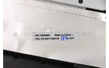 Lenovo 5M11A38140 MECH_ASM KB C THAI(PMX)PT US BK