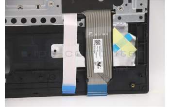 Lenovo 5M11A38451 C-Cover with keyboard, German, Black, FingerPrint, UK