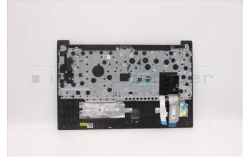 Lenovo 5M11A38476 C-Cover with keyboard, Norwegian, Black, FingerPrint, UK