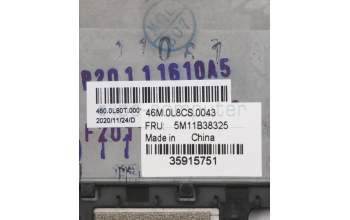 Lenovo 5M11B38325 C-Cover with keyboard,Hungarian,Black,WLAN