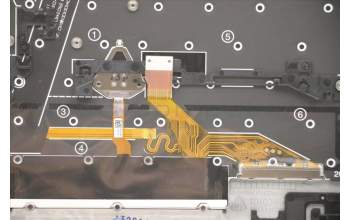 Lenovo 5M11B38328 C-Cover with keyboard,Italian,Black,WLAN