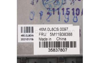 Lenovo 5M11B38388 MECH_ASM GRP,KBD,BZL,DEN,WW,BK,CHY