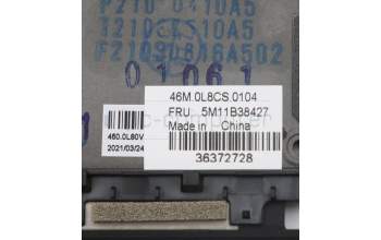 Lenovo 5M11B38427 MECH_ASM GRP,KBD,BZL,EURO ENG,WW,BK,LTN