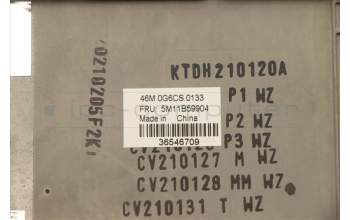 Lenovo 5M11B59904 MECH_ASM KBD Bezel,Ti,WWAN,EURO ENG,CHY