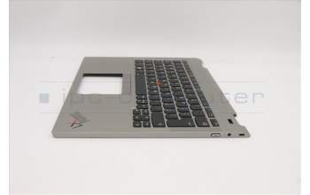 Lenovo 5M11B59931 C-Cover with keyboard, Italian, Titanium, WLAN, UK