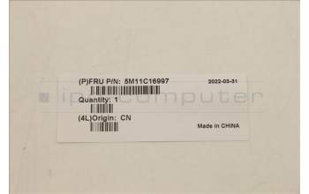 Lenovo 5M11C16997 MECH_ASM Main-Chassis Assy,Black,T7,GP