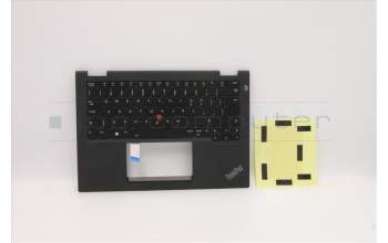 Lenovo 5M11C18596 MECH_ASM WW C-Cvr+058 FRA KB ASM,CHY