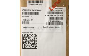 Lenovo 5M11C18596 MECH_ASM WW C-Cvr+058 FRA KB ASM,CHY