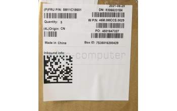 Lenovo 5M11C18601 C-Cover with keyboard,Danish,WWAN