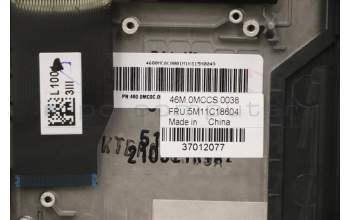 Lenovo 5M11C18604 MECH_ASM WW C-Cvr+GER KB ASM,CHY