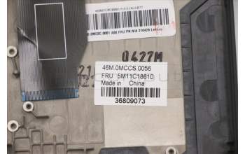 Lenovo 5M11C18610 MECH_ASM WW C-Cvr+POR KB ASM,CHY