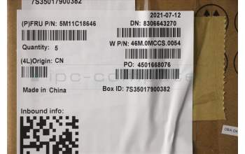 Lenovo 5M11C18646 MECH_ASM WW C-Cvr+NOR KB ASM,LTN