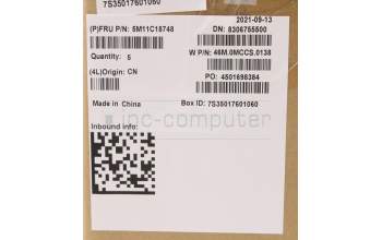 Lenovo 5M11C18748 MECH_ASM NoWW C-Cvr+CZE/SLK KB ASM,LTN