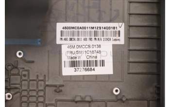 Lenovo 5M11C18748 MECH_ASM NoWW C-Cvr+CZE/SLK KB ASM,LTN