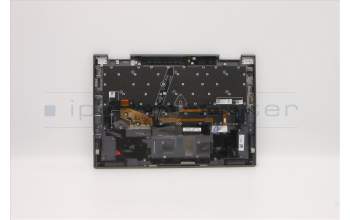 Lenovo 5M11C40964 C-Cover with keyboard, Greek, Storm Grey, WLAN, US