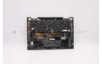 Lenovo 5M11C40970 C-Cover with keyboard, Portuguese, Grey, WLAN, UK